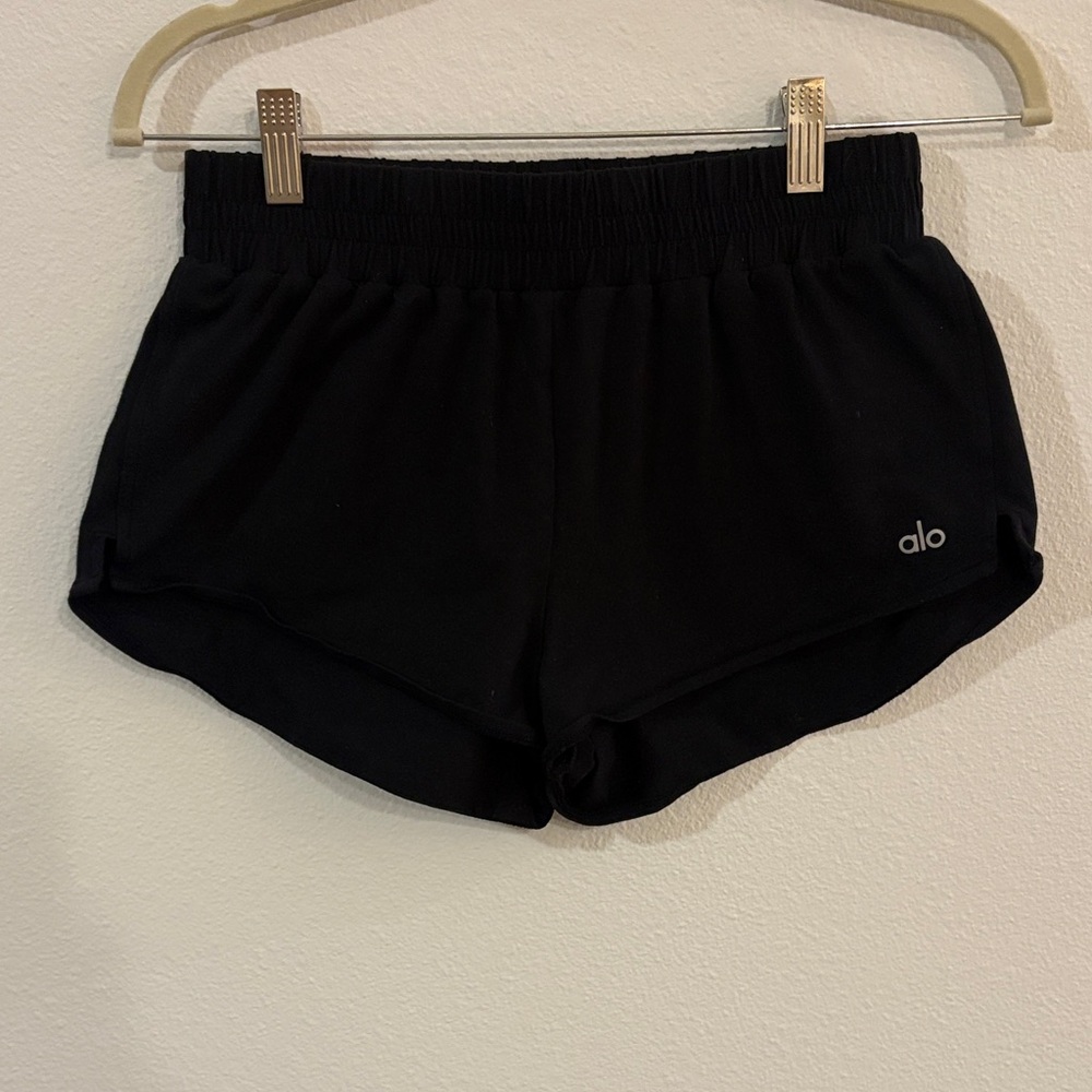 ALO Yoga Women's Classic Black Athletic Shorts